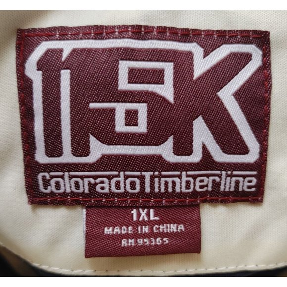 115K Colorado Timberline Blue/Cream Jacket Women's Size 1XL - Picture 3 of 3